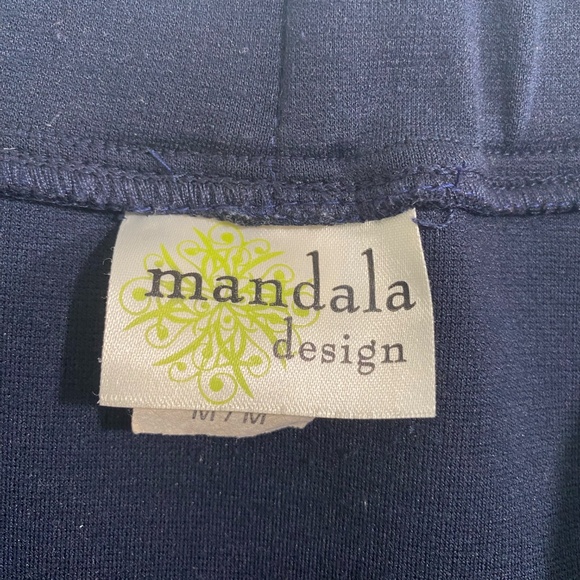 Mandala Design navy blue skirt size M - Picture 5 of 6